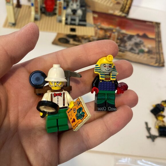 Lego 5958 System Adventurers Mummy’s Tomb 100% Complete w/Manual + Minifigs - Picture 6 of 16